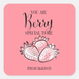 Funny Fruit Pun Berry Special Valentine Sticker