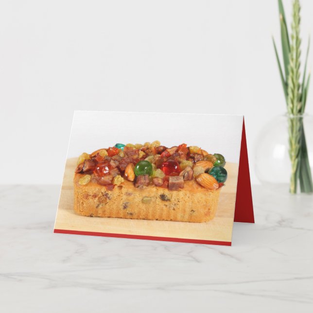 Funny fruitcake card (Front)