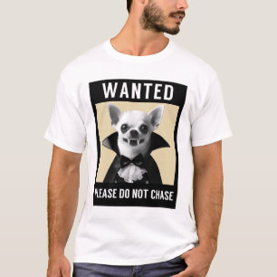 Funny Fun Chihuahua Vampire Spooky Halloween T-Shirt
