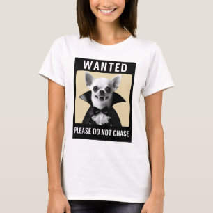 Funny Fun Chihuahua Vampire Spooky Halloween T-Shirt