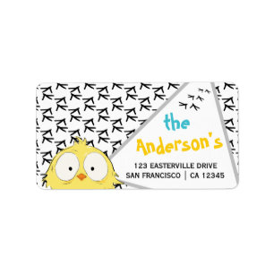 Funny Fun Crazy Chicken! Overload! Label