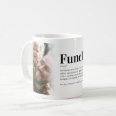 Funny Funcle Definition Uncle Photo Coffee Mug (Front Left)