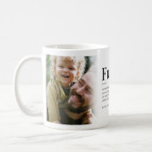 Funny Funcle Definition Uncle Photo Coffee Mug (Left)