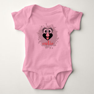 Funny funny gnome baby bodysuit