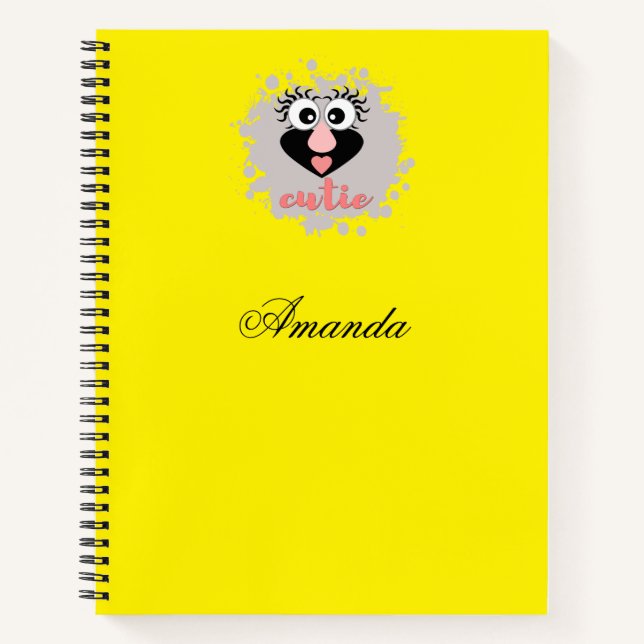 Funny funny gnome notebook (Front)