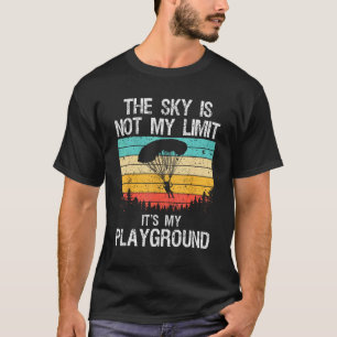Funny Funny Skydiving Art For Men Women Skydive Lo T-Shirt