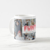 Funny Funtie Auntie Photo Collage Coffee Mug (Front Left)
