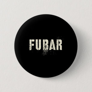 Funny Fur Dad Soldier Military Officer I Eat Crayo 6 Cm Round Badge