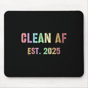 Funny Future Clean Af Est 2025 Grilling Clean Prin Mouse Pad