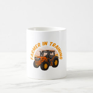 Funny Future Farmer In Training Tractor Farming Coffee Mug