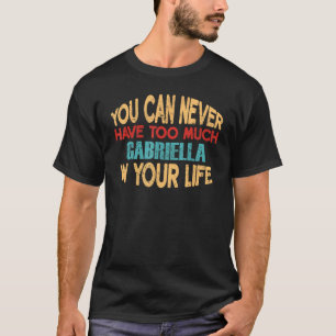 Funny Gabriella Personalised T-Shirt First Name Jo