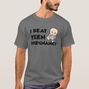 Funny Gag 20 Year Old College Student I Beat Teen T-Shirt