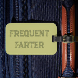 Funny Gag Gift Luggage Tag