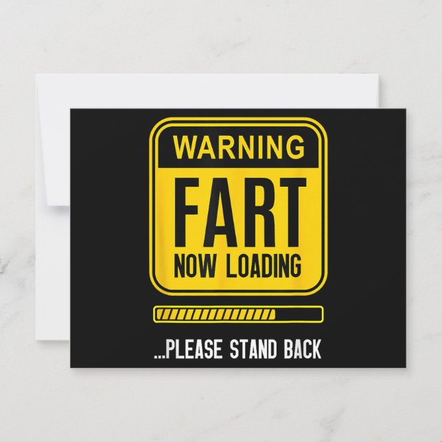 Funny Gag Holiday Card (Front)