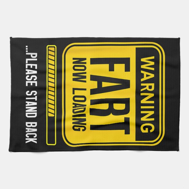 Funny Gag Tea Towel (Horizontal)