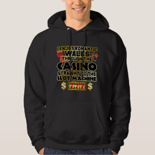 Funny Gambler Slot Machine Casino Las Vegas Gambli Hoodie