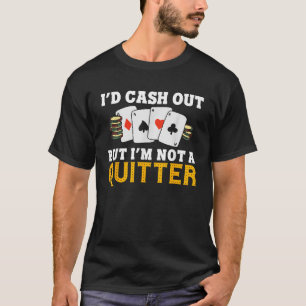 Funny Gambling Art For Men Women Slot Machine Las  T-Shirt