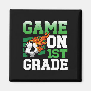 Funny Game On 1st Grade Soccer Sports Ck To School Magnet