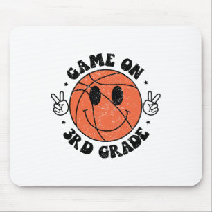 Funny Game On 3rd Grade Sketll First Day Of School Mouse Pad