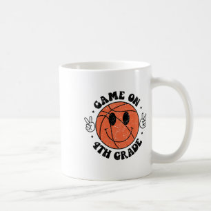 Funny Game On 4th Grade Sketll First Day Of School Coffee Mug