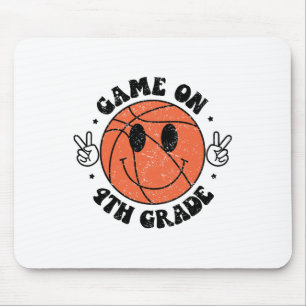 Funny Game On 4th Grade Sketll First Day Of School Mouse Pad