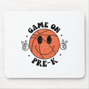Funny Game On Preschool Sketll First Day Of School Mouse Pad