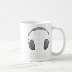 Funny Gamer Can't Hear You I'm Gaming Teens Boys G Coffee Mug