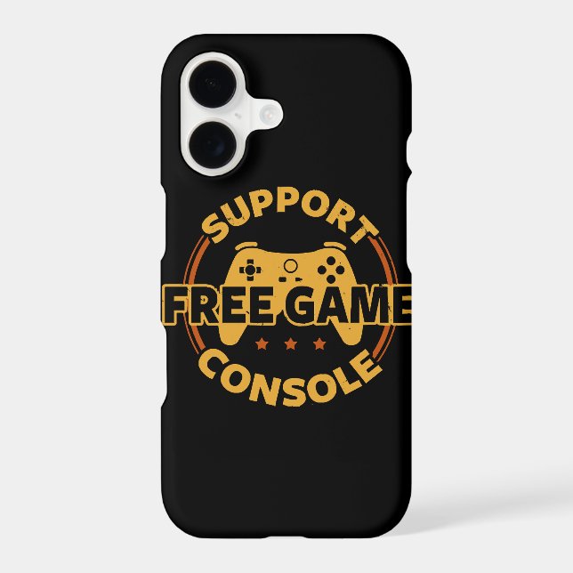 Funny Gamer Console Protest Gaming (Back)