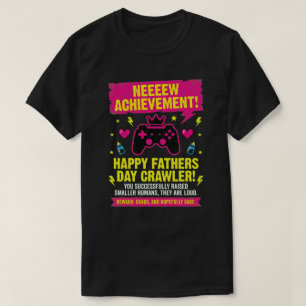 Funny Gamer Dad Achievement Father’s Day T-Shirt