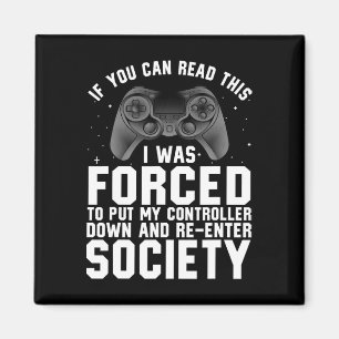 Funny Gamer For Men Women Video Gamer Gaming Game Magnet