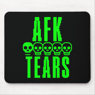 Funny Gamer Gaming Sarcasm Away From Keyboard Afk Mouse Pad