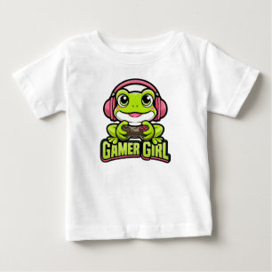 Funny Gamer Girl T-Shirt Design – Gaming tee