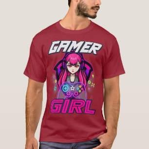 Funny Gamer Girl Video Game Women Gaming Lover T-Shirt