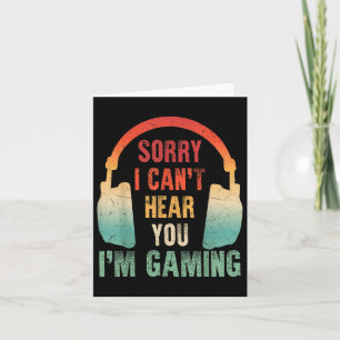 Funny Gamer Graphic Shirt For Teens Boys Men Video Card