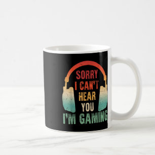 Funny Gamer Graphic Shirt For Teens Boys Men Video Coffee Mug