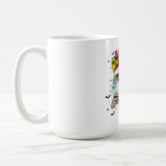 Funny Gamer Halloween  Mug (Left)