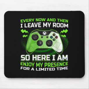 Funny Gamer I Don't Always Play Video Games Gift B Mouse Pad