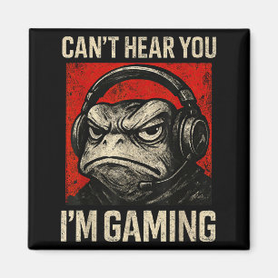 Funny Gamer Mpy Frog Art Men Women Boys Video Gami Magnet