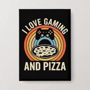 Funny Gamer Pizza Gaming Video Game Enthusiast Boy