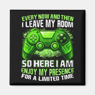 Funny Gamer Shirt For Boys Men Teen Video Games Ga Magnet