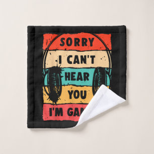 Funny Gamer Shirt for Teens Boys Men Video Gaming Wash Cloth