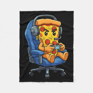 Funny Gamer Zza Gaming Video Game Enthusiast Boys Fleece Blanket
