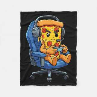 Funny Gamer Zza Gaming Video Game Enthusiast Boys  Fleece Blanket