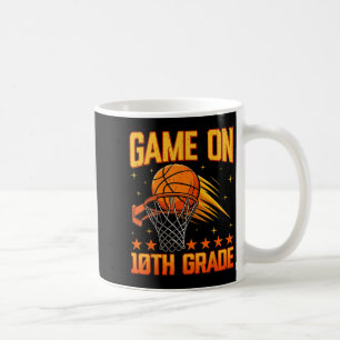 Funny Games On 10th Grade Basketball First Day Of Coffee Mug