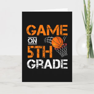 Funny Games On Fifth Grade Sketll First Day Of Sch Card