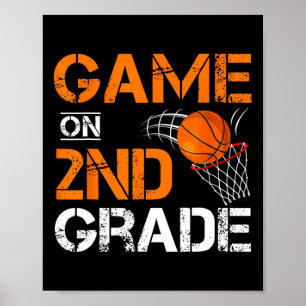 Funny Games On Second Grade Sketll First Day Of Sc Poster