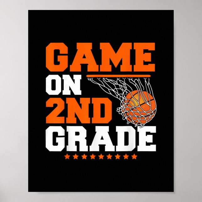 Funny Games On Second Grade Sketll First Day Of Sc Poster (Front)