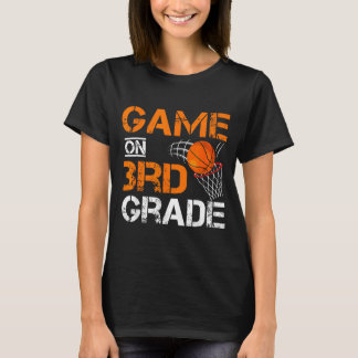 Funny Games On Third Grade Basball First Day Of T-Shirt