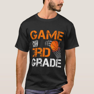 Funny Games On Third Grade Basball First Day Of T-Shirt