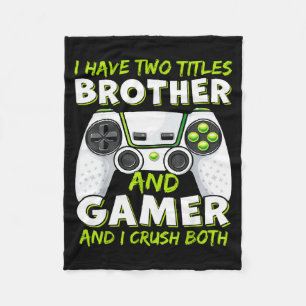 Funny Gaming Boys Girls Men Gamer Video Game Fleece Blanket